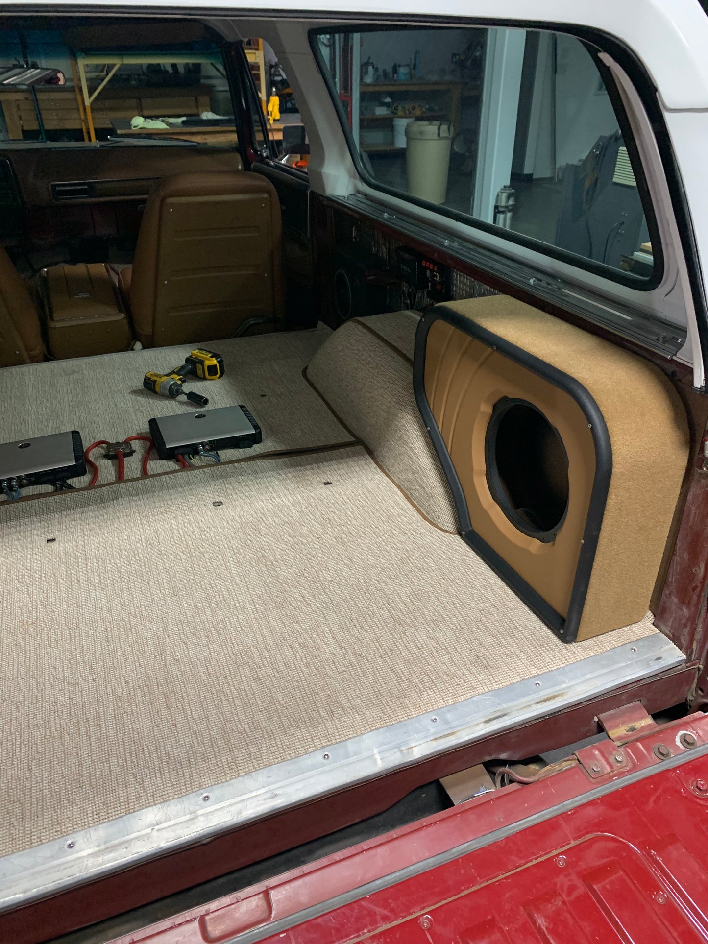 K5 Blazer Subwoofer Enclosure